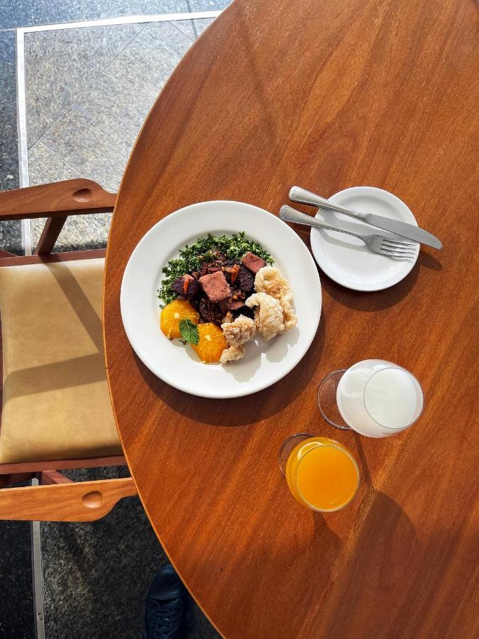 Hotel Senac Ilha Do Boi 비토리아 외부 사진 A typical breakfast