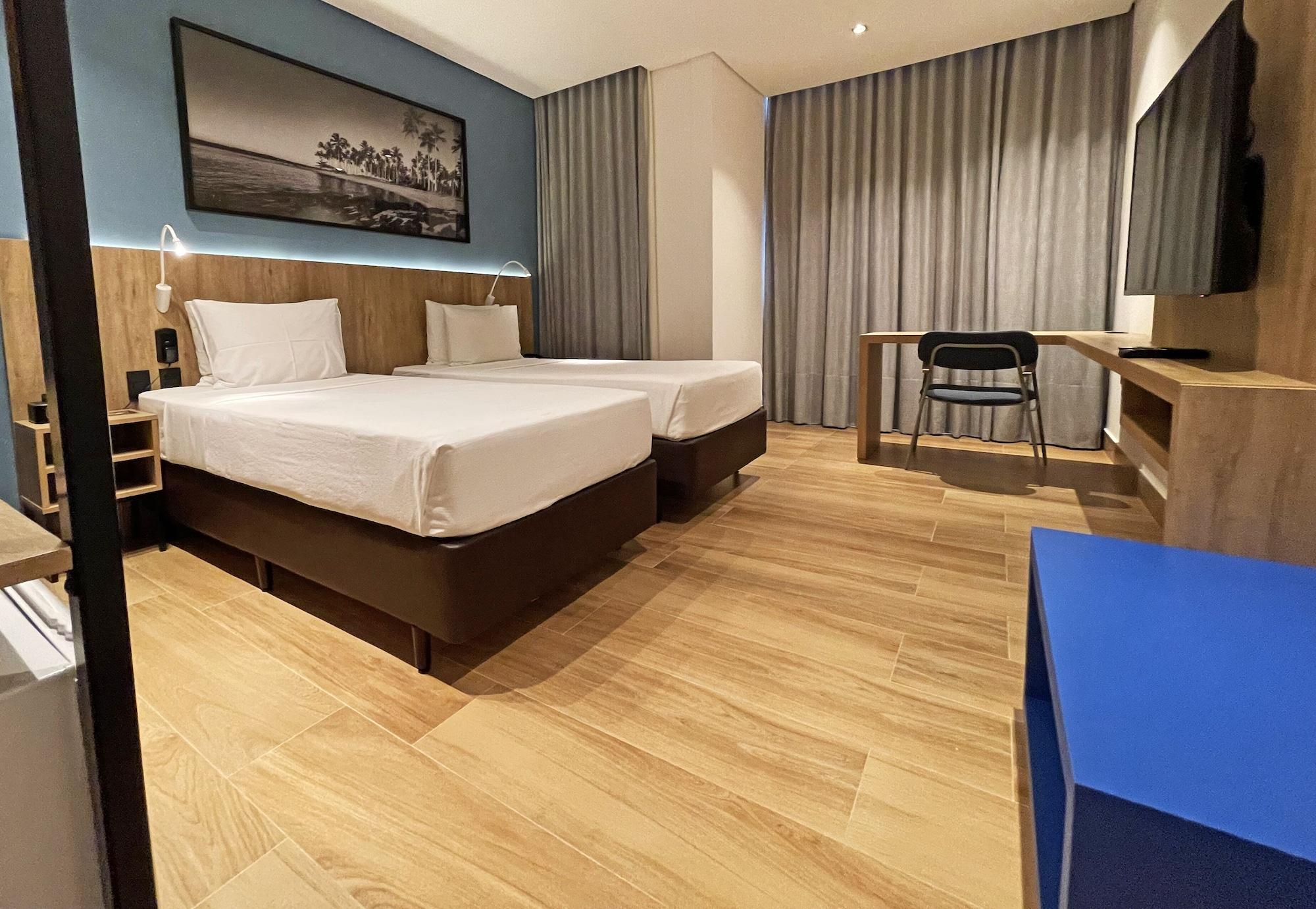 Hotel Senac Ilha Do Boi 비토리아 외부 사진 A room at the hotel