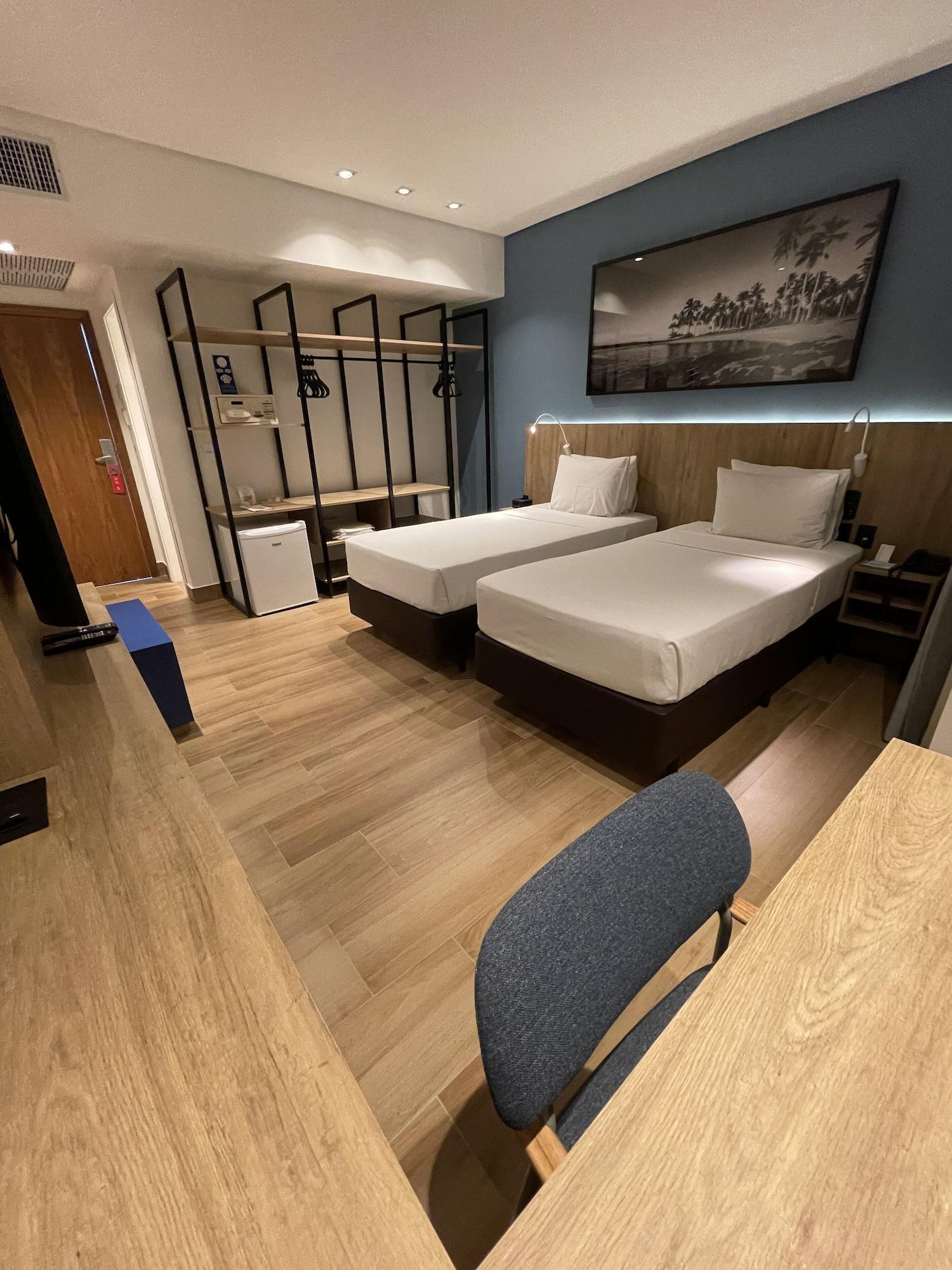 Hotel Senac Ilha Do Boi 비토리아 외부 사진 A room at the hotel