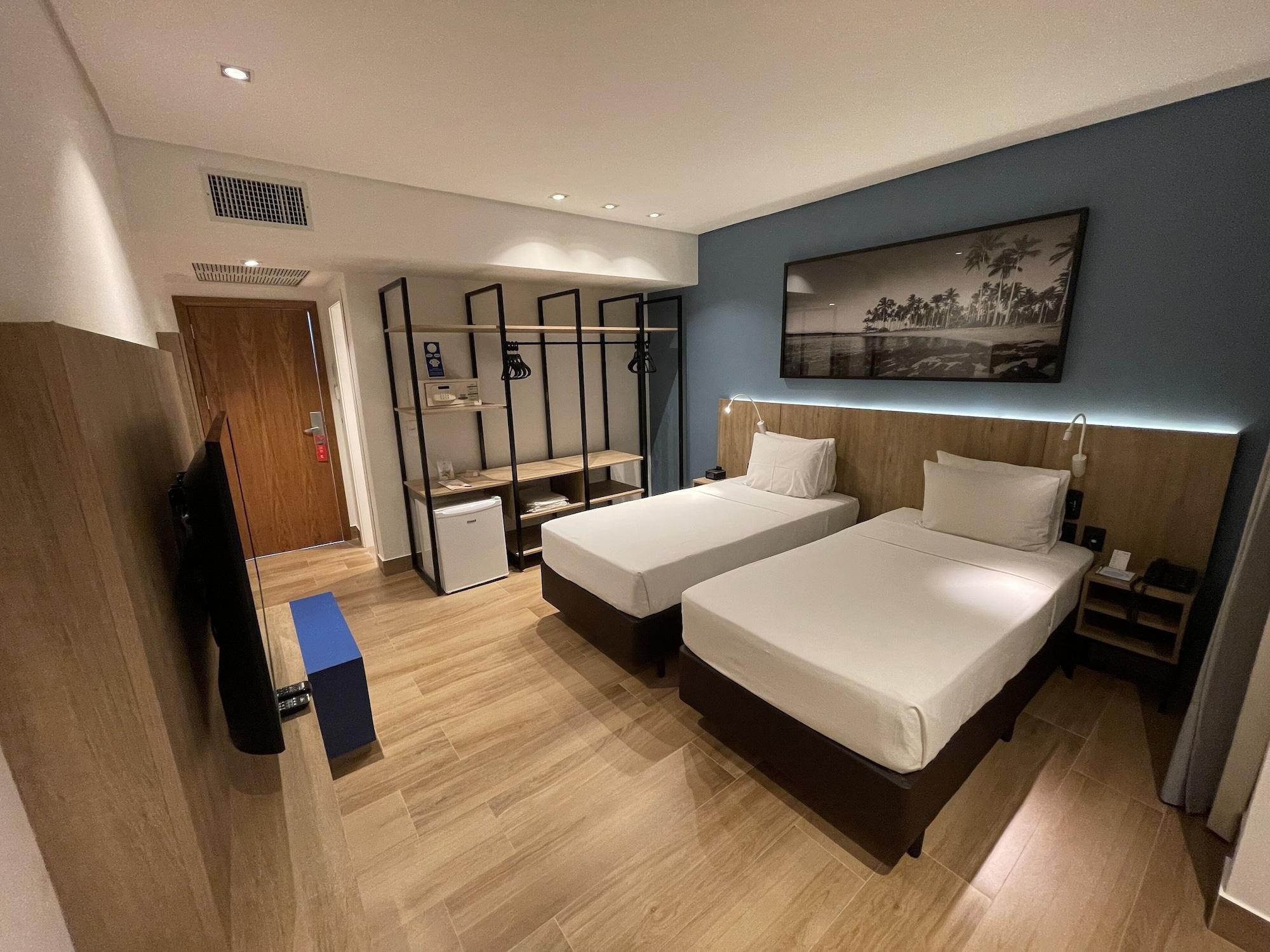 Hotel Senac Ilha Do Boi 비토리아 외부 사진 A room at the hotel